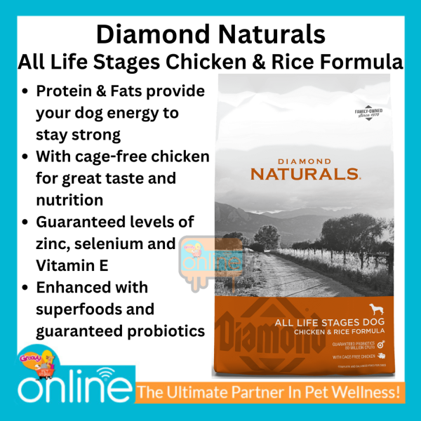 Diamon Naturals chicken & rice