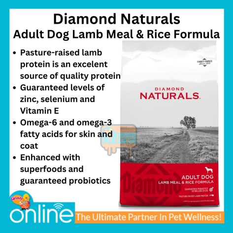 Diamon Naturals lamb & rice